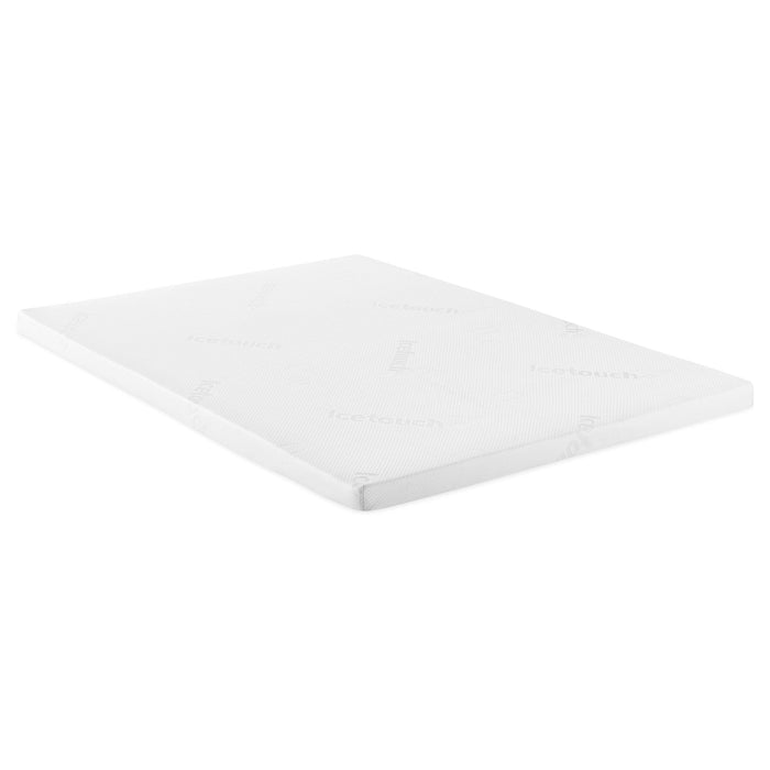 Cascade 3" Twin XL Cool Memory Foam Mattress Topper - California Furniture (Coachella, CA)