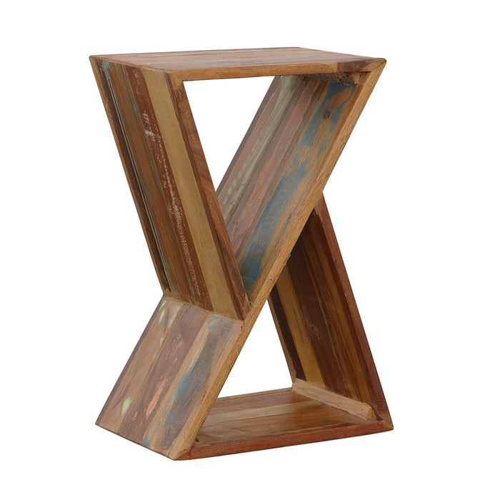 Lily Geometric Accent Table Natural - California Furniture (Coachella, CA)