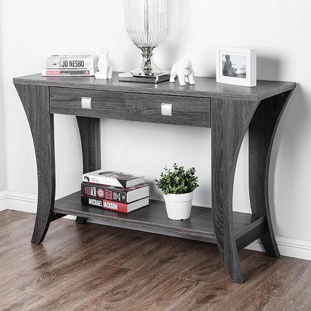 Amity Gray Sofa Table - California Furniture (Coachella, CA)