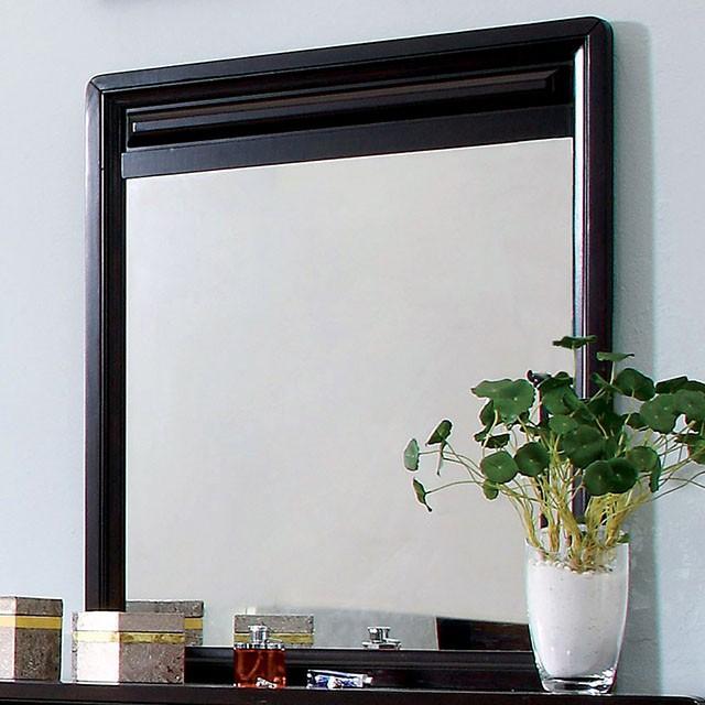Yorkville Espresso Mirror - California Furniture (Coachella, CA)