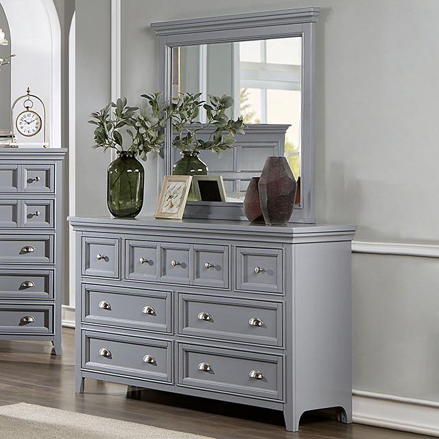 CASTLILE Dresser, Gray - California Furniture (Coachella, CA)