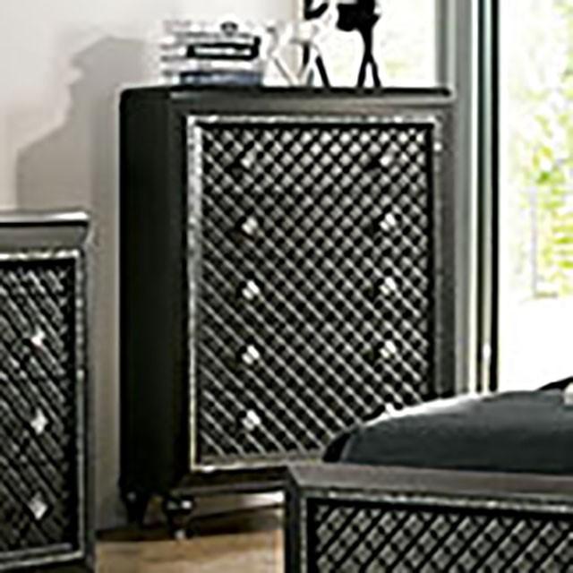 Demetria Metallic Gray Chest - California Furniture (Coachella, CA)