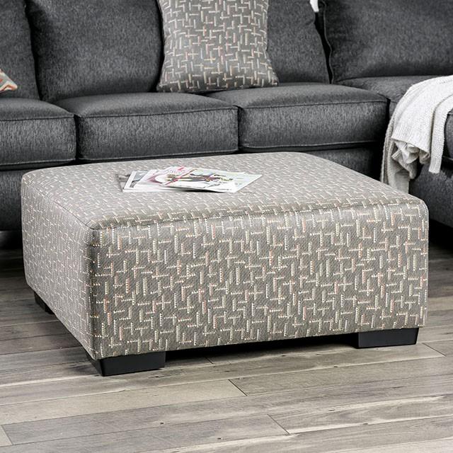Earl Gray Ottoman - California Furniture (Coachella, CA)
