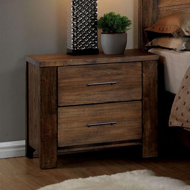 ELKTON Oak Night Stand - California Furniture (Coachella, CA)