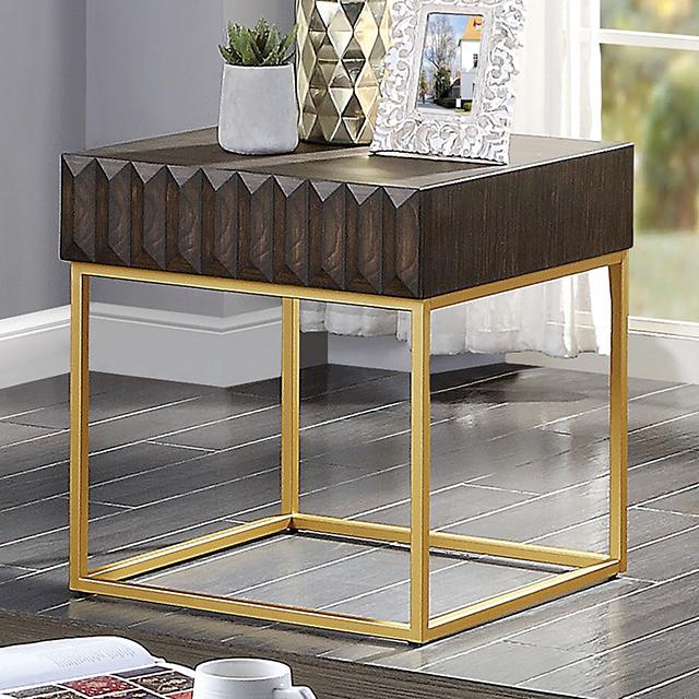 AUGSBURG End Table - California Furniture (Coachella, CA)
