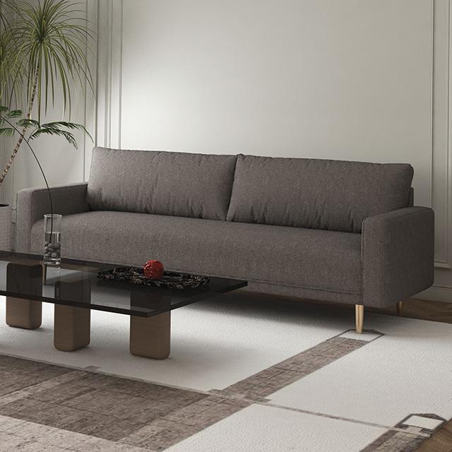 ELVERUM Sofa, Charcoal Gray - California Furniture (Coachella, CA)