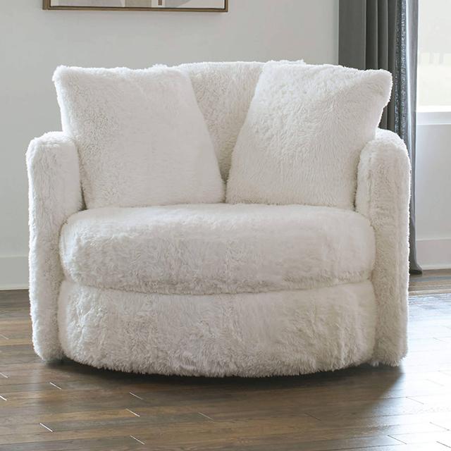COCHRANE Chair, White - California Furniture (Coachella, CA)