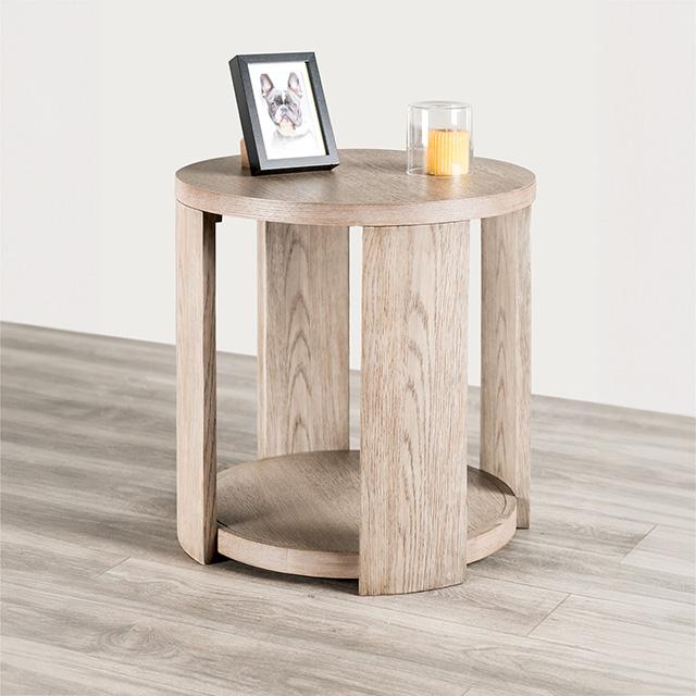 Conisbrough Round End Table - California Furniture (Coachella, CA)