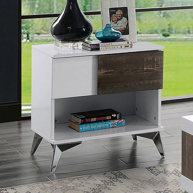 CORINNE End Table - California Furniture (Coachella, CA)