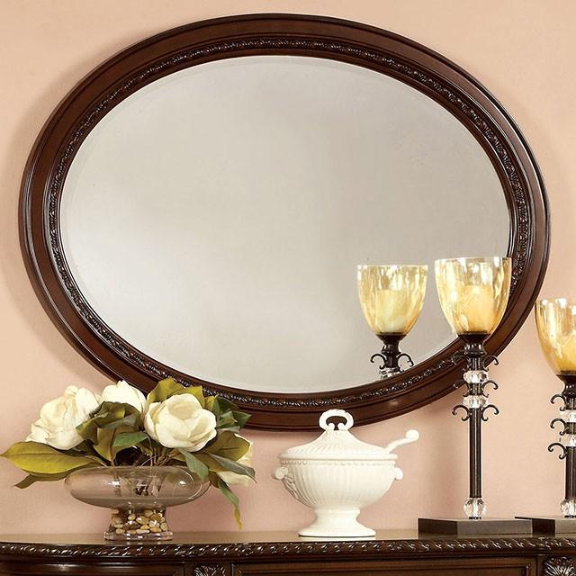 Bellagio Brown Cherry Mirror - California Furniture (Coachella, CA)