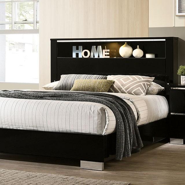 CARLIE Cal.King, Queen, & E. King Bed - California Furniture (Coachella, CA)