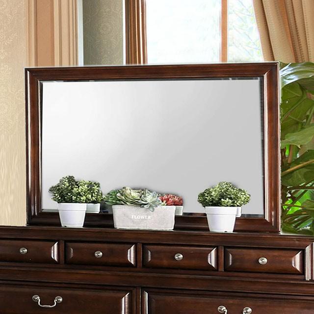 Brandt Brown Cherry Mirror - California Furniture (Coachella, CA)
