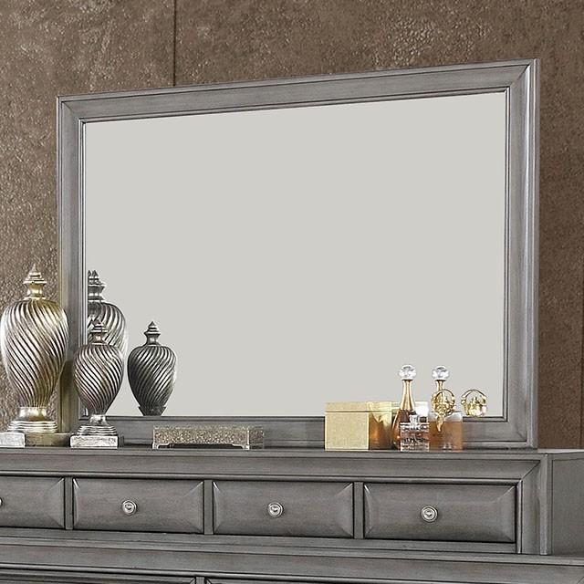 Brandt Gray Mirror - California Furniture (Coachella, CA)