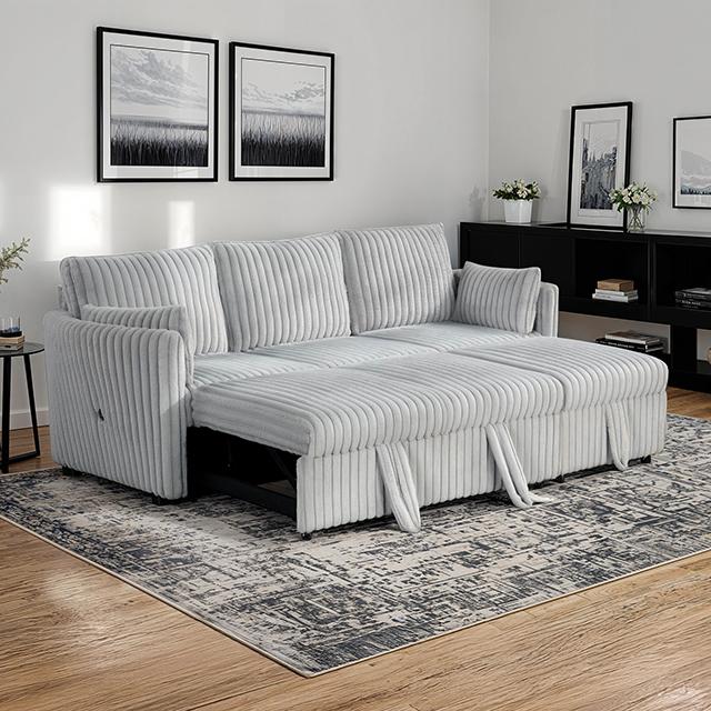 Denholme Sectional w/ Pull Out - California Furniture (Coachella, CA)