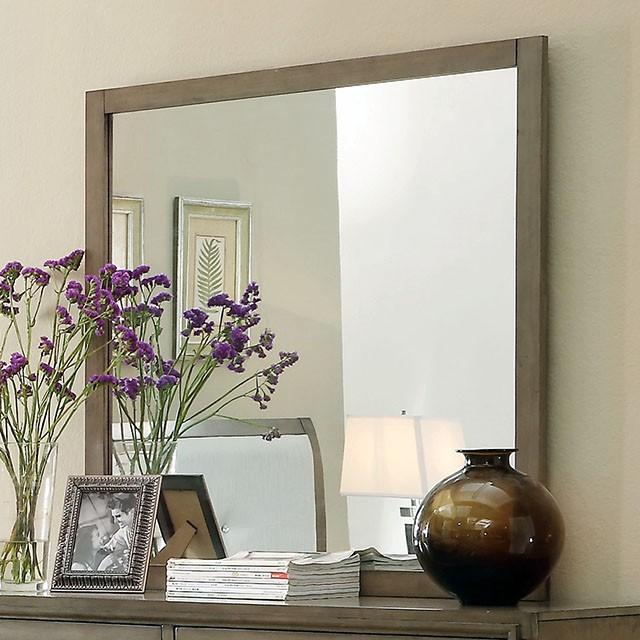 ENRICO I Gray Mirror - California Furniture (Coachella, CA)