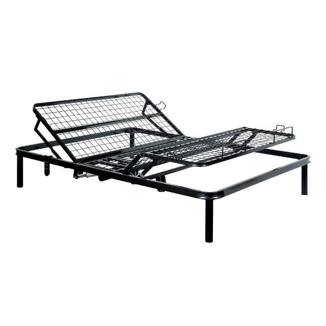 FRAMOS Black Adjustable Bed Frame - E.King - California Furniture (Coachella, CA)