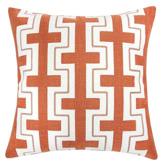 Kari Orange 20" X 20" Pillow, Spice - California Furniture (Coachella, CA)
