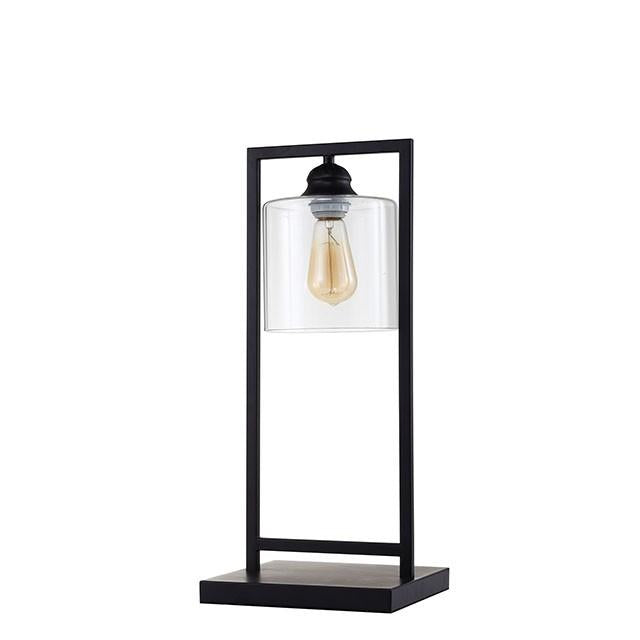 Zoe Black 6"H Table Lamp - California Furniture (Coachella, CA)