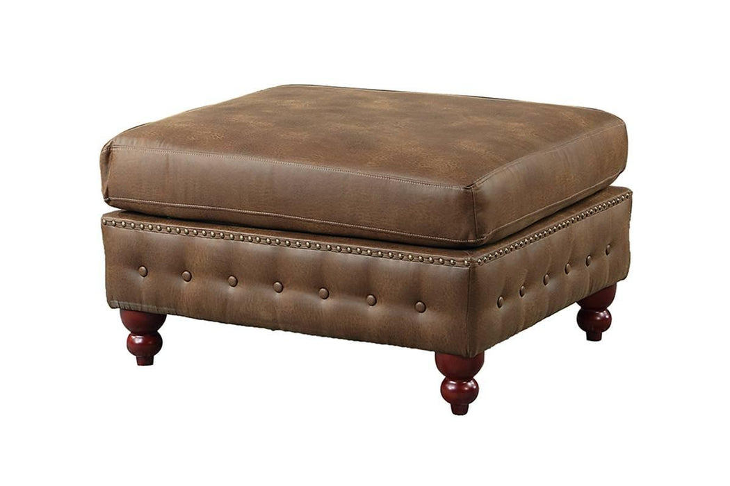 Chixin Cocktail Ottoman/Dark Coffee in Dark Coffee