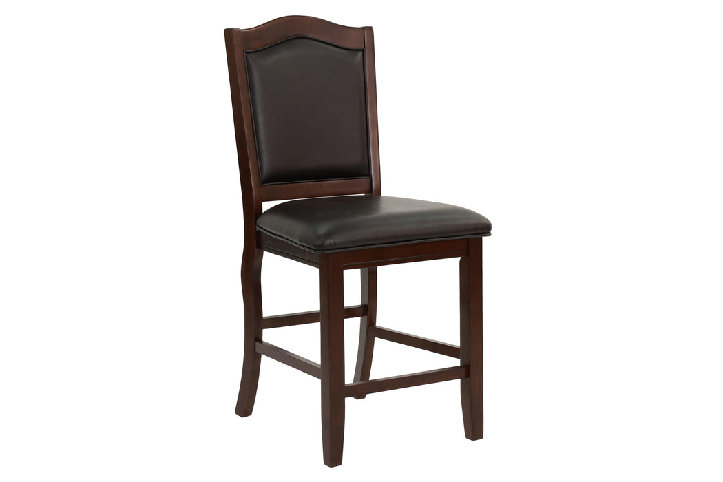Sfvnco High Chair- Pu in Espresso
