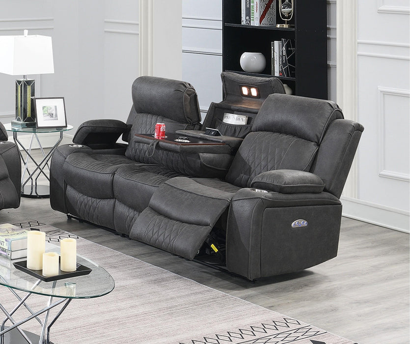 Taiyus Power Sofa in Charcoal