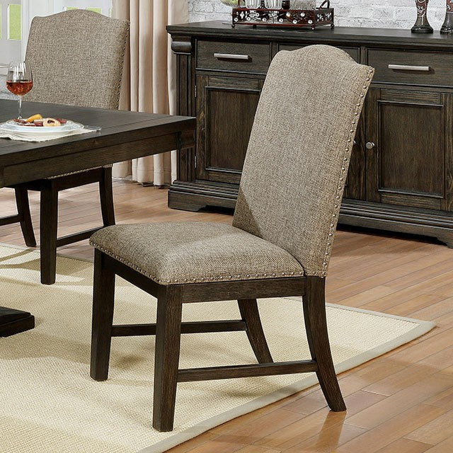 Faulk Side Chair (2 Ctn) Gray - California Furniture (Coachella, CA)