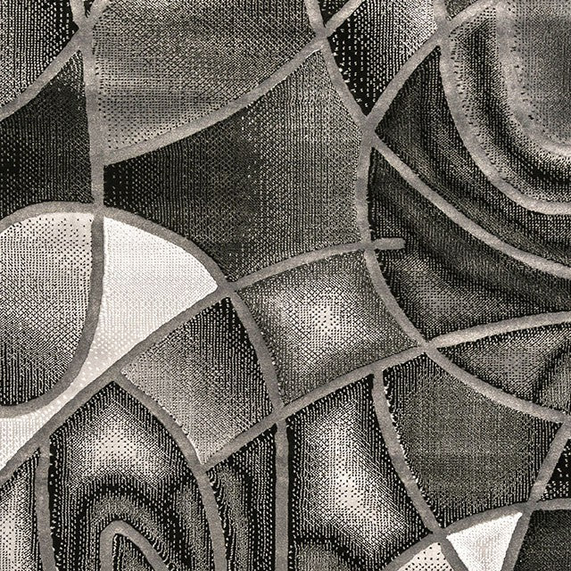 Sivas Area Rug Black & White