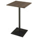 Cavalier 3-piece Square Bar Table Set Dark Elm and Black - California Furniture (Coachella, CA)