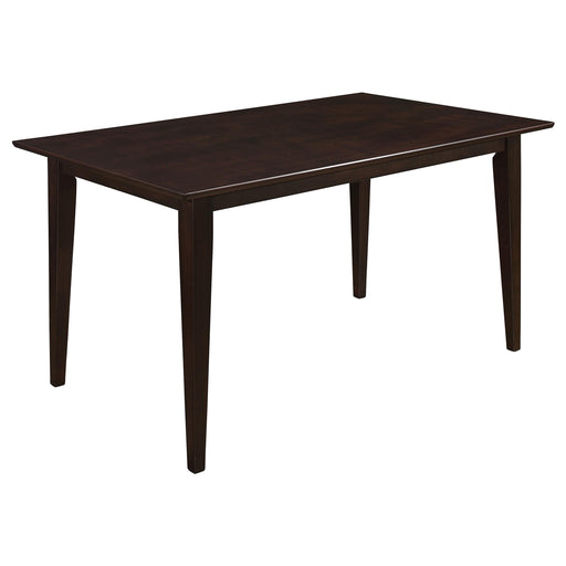 Gabriel 5-piece Rectangular 59-inch Dining Set Cappuccino - California Furniture (Coachella, CA)