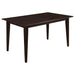 Gabriel 5-piece Rectangular 59-inch Dining Set Cappuccino - California Furniture (Coachella, CA)
