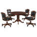 Turk 5 Pc Game Table Sets - California Furniture (Coachella, CA)