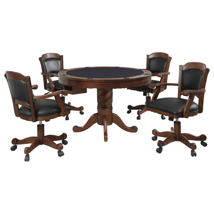 Turk 5 Pc Game Table Sets - California Furniture (Coachella, CA)
