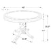 Turk 5 Pc Game Table Sets - California Furniture (Coachella, CA)