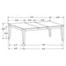 Louise Extension Dining Table - California Furniture (Coachella, CA)