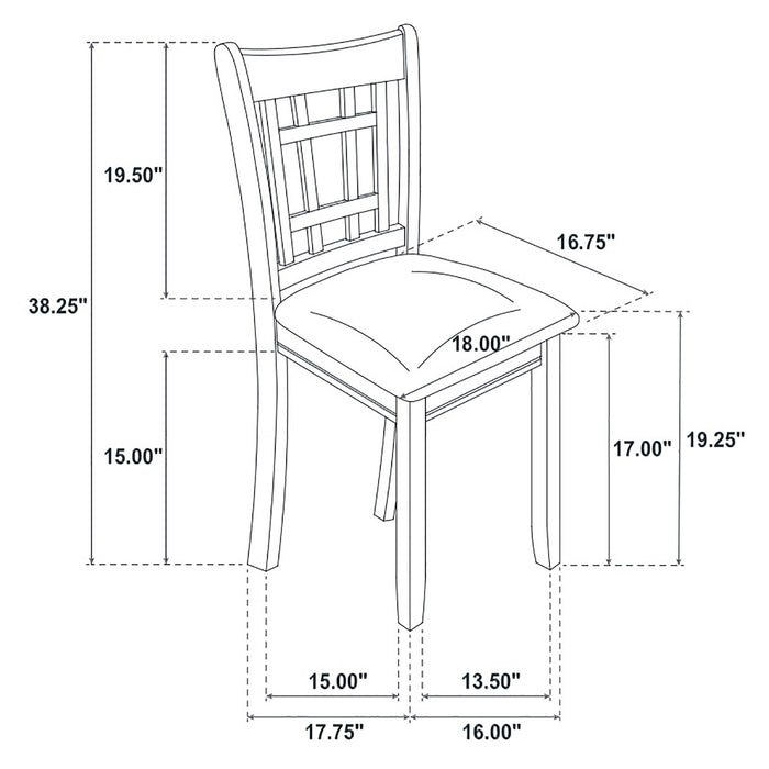 Lavon 5 Pc Dining Sets - California Furniture (Coachella, CA)