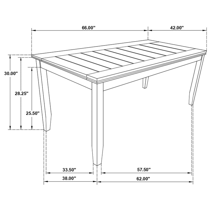 Dalila Dining Tables - California Furniture (Coachella, CA)