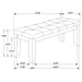 Dalila Dining Bench - California Furniture (Coachella, CA)
