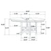 Lavon 5 Pc Counter Height Dining Sets - California Furniture (Coachella, CA)
