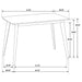 Kersey 5 Pc Dining Sets - California Furniture (Coachella, CA)