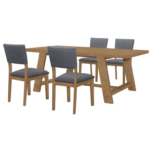 Sharon 5 Pc Dining Sets Gray - California Furniture (Coachella, CA)