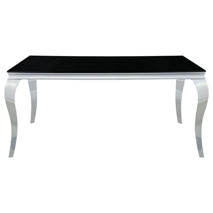 Carone 5 Pc Dining Sets Black - California Furniture (Coachella, CA)
