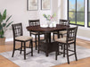 Lavon 5 Pc Counter Height Dining Sets - California Furniture (Coachella, CA)