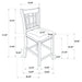 Lavon 5 Pc Counter Height Dining Sets - California Furniture (Coachella, CA)