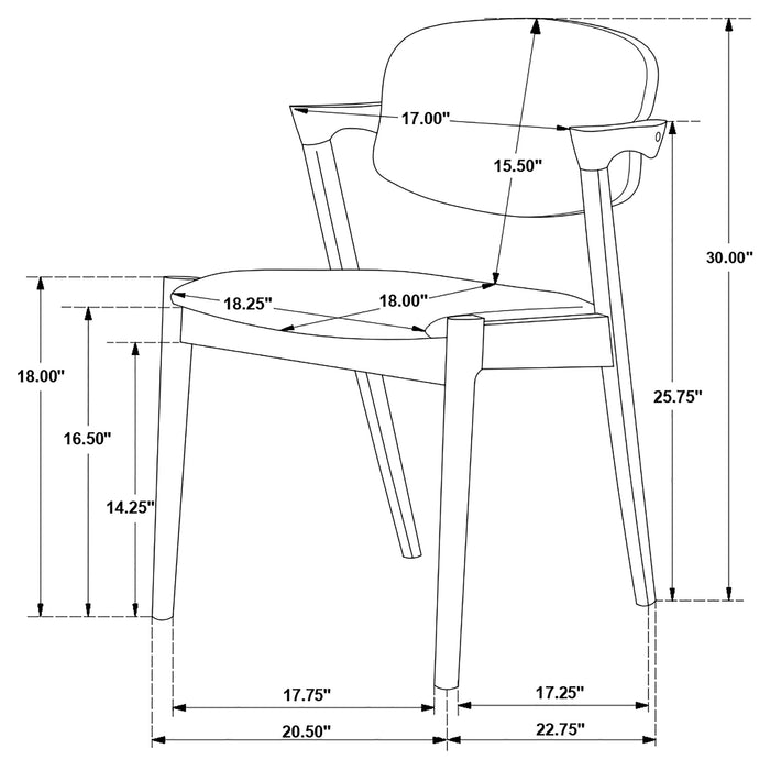 Malone Dining Sets - California Furniture (Coachella, CA)