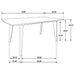 Malone Dining Sets - California Furniture (Coachella, CA)