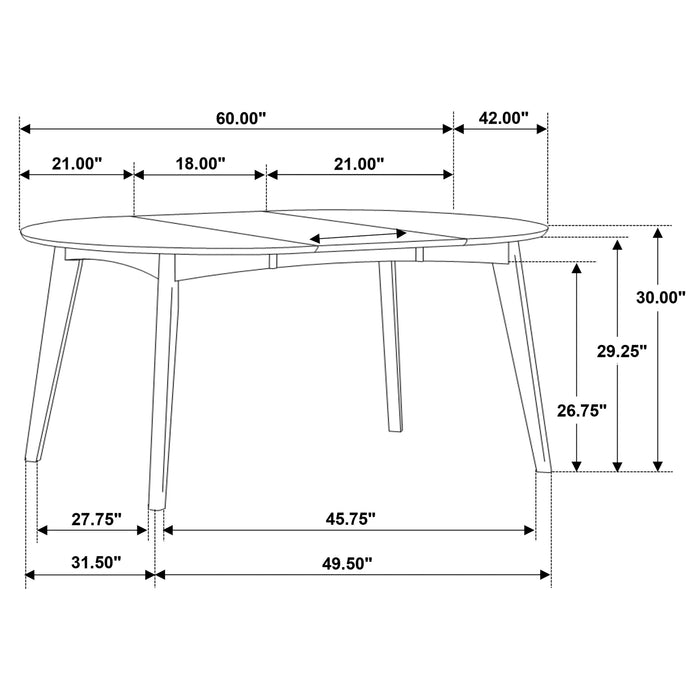 Jedda 5 Pc Dining Sets - California Furniture (Coachella, CA)