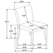 Cantley Side Chairs - California Furniture (Coachella, CA)