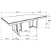 Kelly Dining Sets - California Furniture (Coachella, CA)