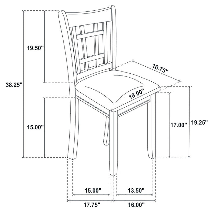 Lavon 5 Pc Dining Sets - California Furniture (Coachella, CA)