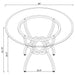 Aviano Dining Tables - California Furniture (Coachella, CA)